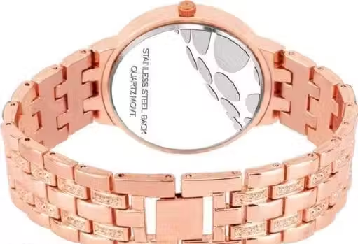 Rose Gold New Arrival Analog Bracelet Stylish Fancy Analog Watch For Girls